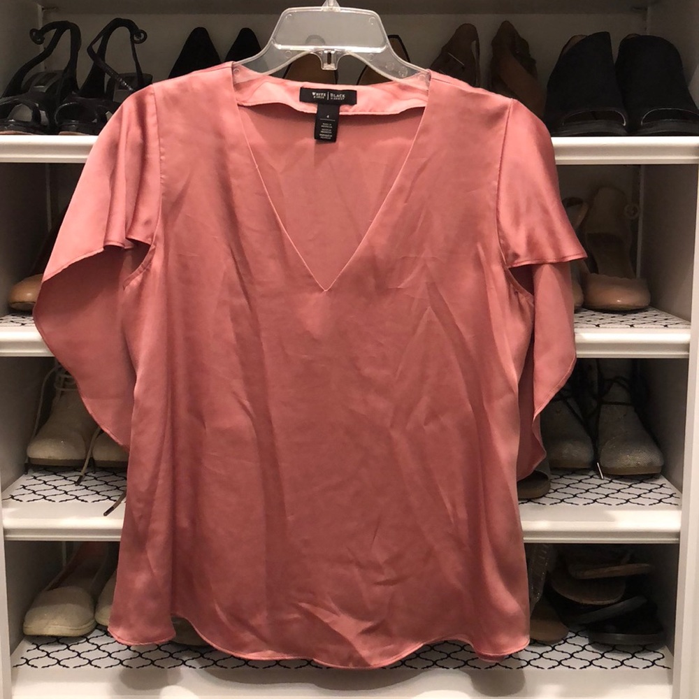 White House Black Market silk shirt